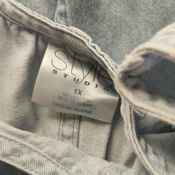 Denim wrap dress - Picture 7 of 8